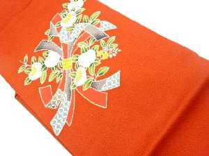 束ね熨斗に草花模様名古屋帯